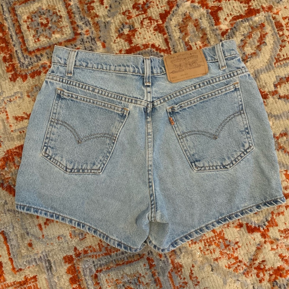 Levi’s 941 denim shorts